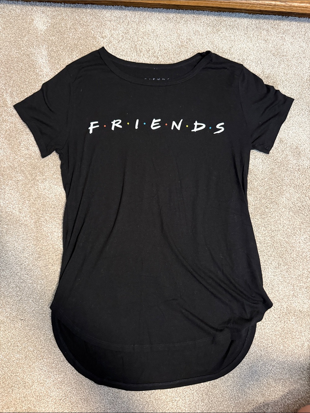 Friends Graphic Tee - Black